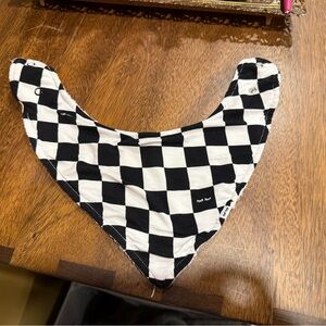 Little Sleepies Cool Checks Bandana Bib